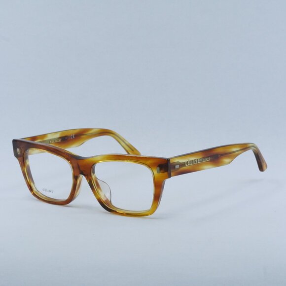 🕶️ New Celine CL50011F 056 Eyeglasses - Havana Frame 49mm - Picture 1 of 9